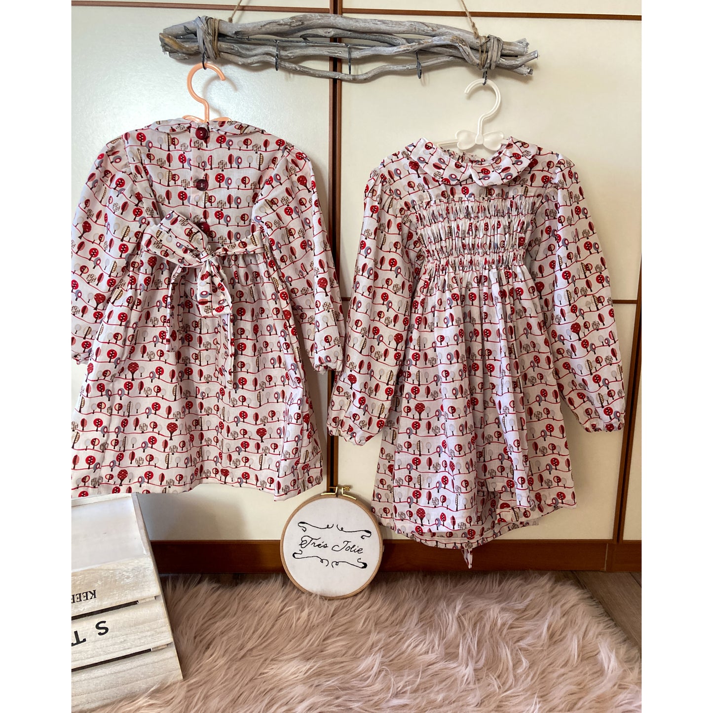 Kleid Charlotte (+ Papierpuppe Lizzy)