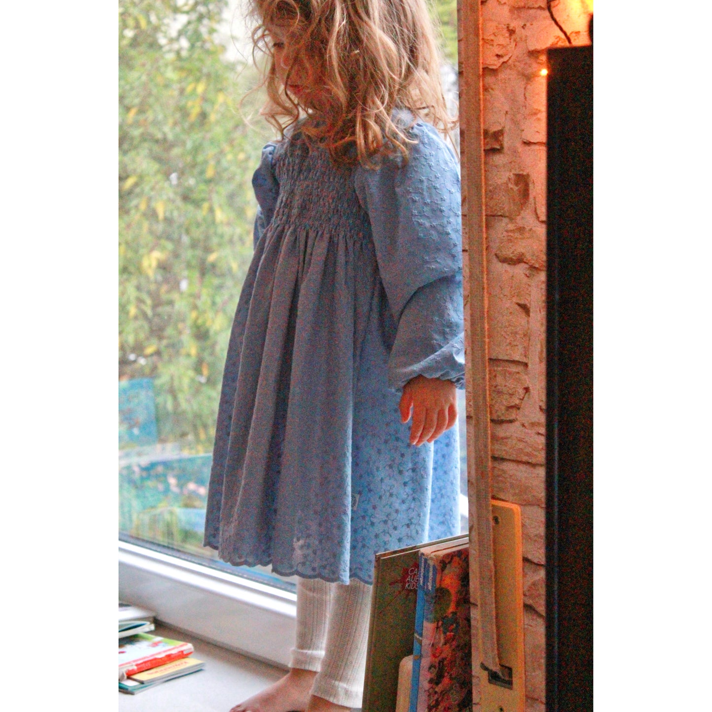 Kleid Charlotte (+ Papierpuppe Lizzy)